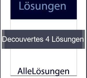 Decouvertes 4 Lösungen Pdf - Lösungen PDF bild von Portada