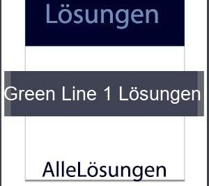 Green Line 1 Lösungen Pdf - Lösungen PDF bild von Portada