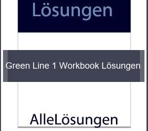 Green Line 1 Workbook Lösungen Online - Lösungen PDF bild von Portada