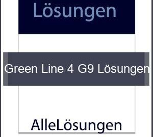 Green Line 4 G9 Lösungen - Lösungen PDF bild von Portada