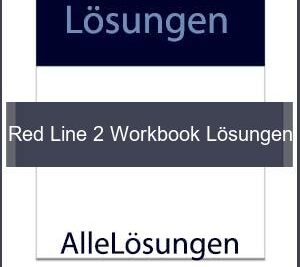 Red Line 2 Workbook Lösungen - Lösungen PDF bild von Portada