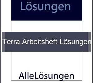 Terra Arbeitsheft Lösungen - Lösungen PDF bild von Portada